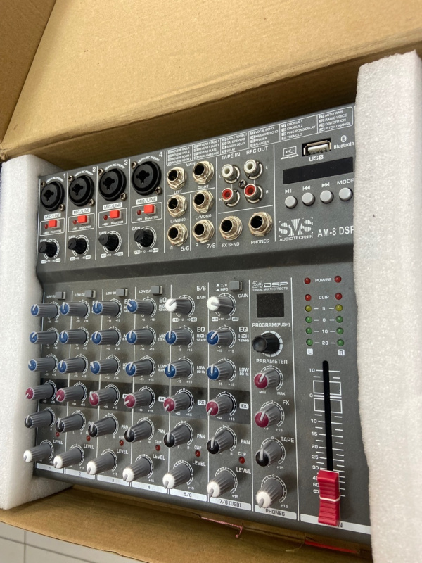 Усилитель Микшер SVS AM-8  DSP